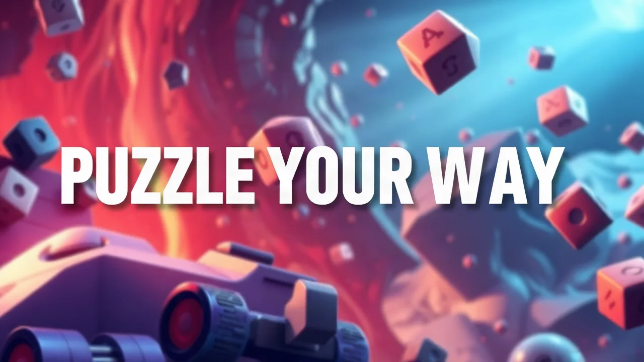 Puzzle Your Way: online game browser image