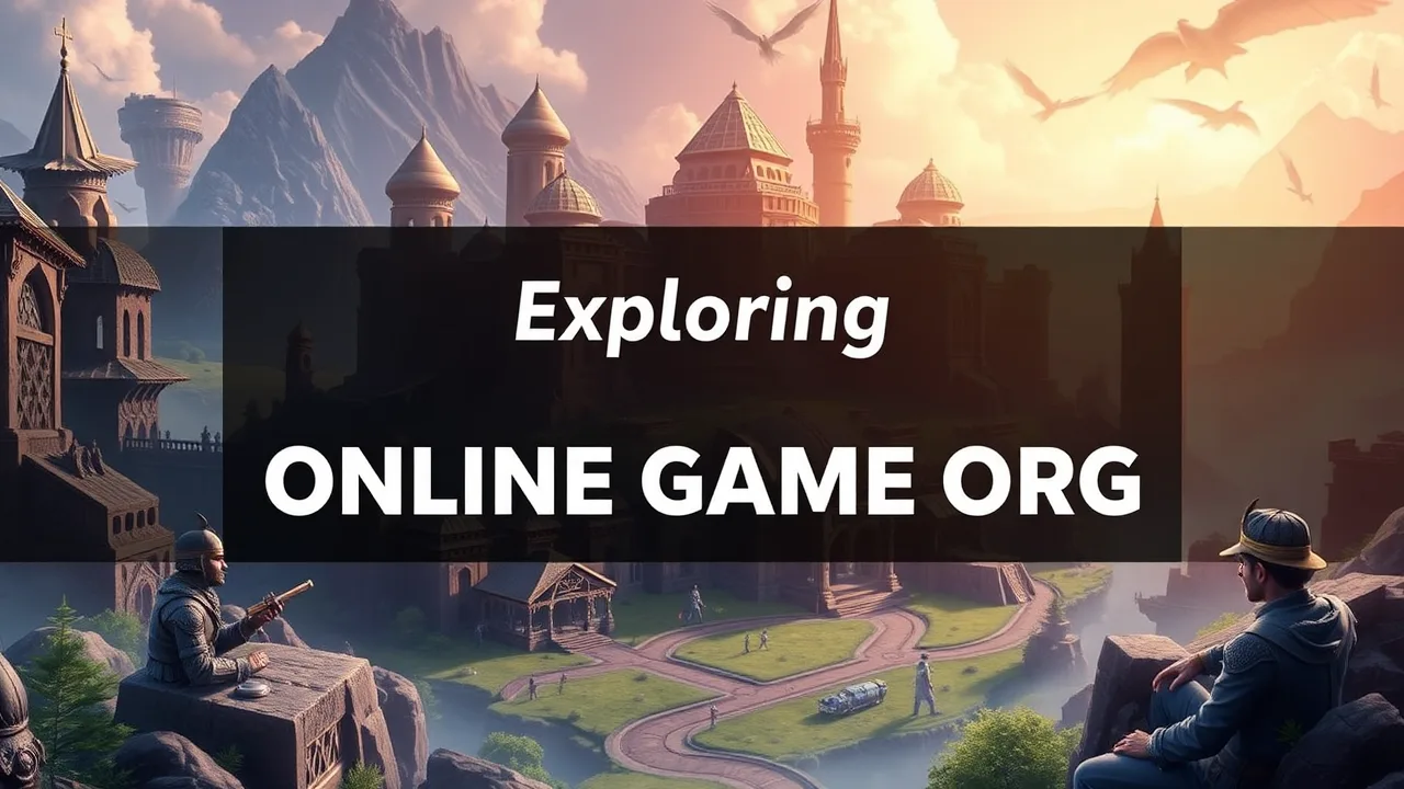 Exploring Online Game Org image