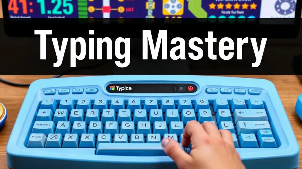 Typing Mastery with ad free gamesonline typing games image