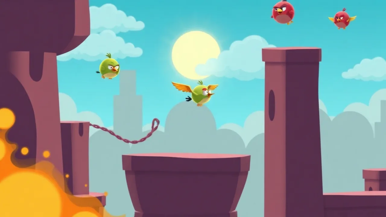 Soar to New Heights in flappy bird 3d image