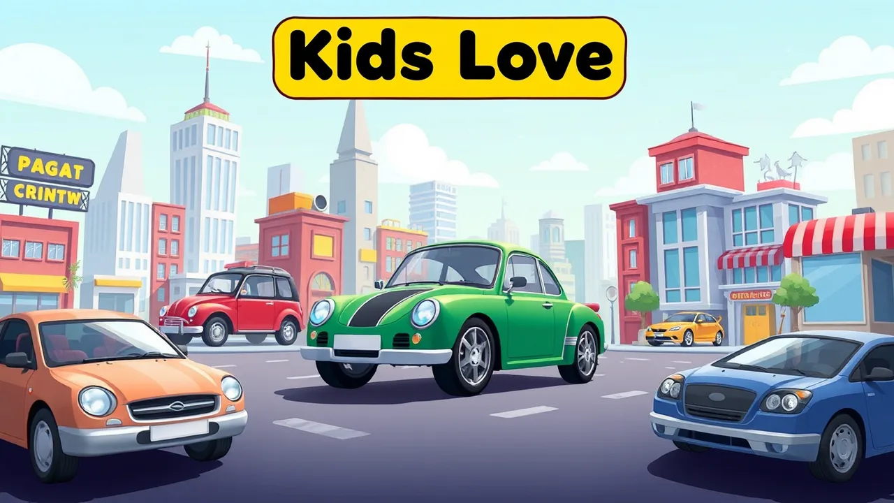 Kids Love Car City Renovation salon: A Fun Educational Game image
