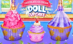 Ice Cream Chocolate Yummy Doll Cake Maker 2020 background
