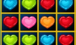 Hearts Blocks Collapse