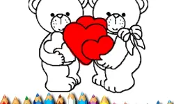 Happy Valentines Day Coloring