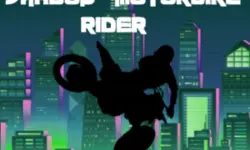 Shadow Motorbike Rider
