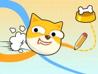 Doge Rush Draw Home Puzzle background