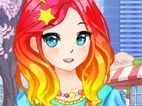 Anime Kawaii School Girls Dress Up