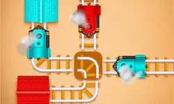 Rail Maze Puzzle