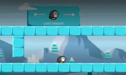 Penguin exit path background