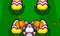 Funny Easter background