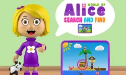 World of Alice   Search and Find background