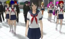 Sakura School Girl Yandere Simulator