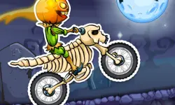 Moto X3M Halloween background