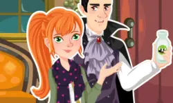 Dracula On Milk Red Cake