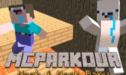 MCParkour Noob & Noob Baby
