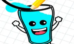 Happy Glass Draw lines