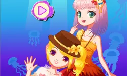 Mermaid Princess Dress Up Salon