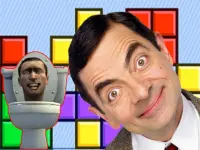 Mr Bean Skibidi Tetris