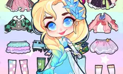 Hair Doll Dress Up background