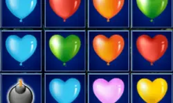 Heart Balloons Block Collapse