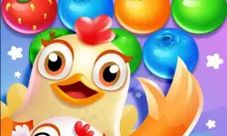 Bubble Shooter Chicken