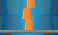 Cups Tower Builder background