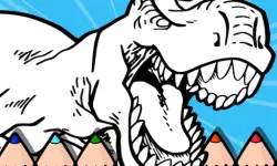 Coloring Dinos For Kids