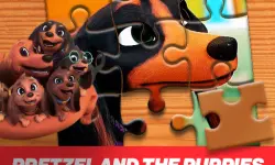Pretzel and the puppies Jigsaw Puzzle