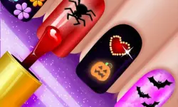 Glow Nails Halloween