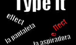 Type it