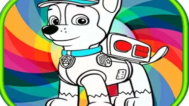 Paw Patrol Coloring Game